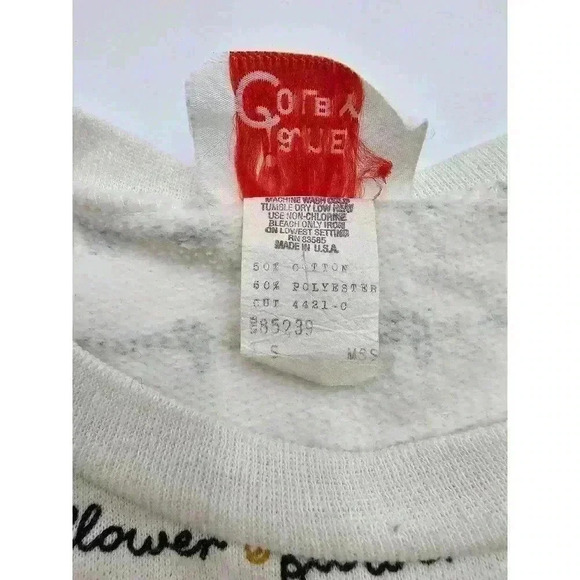 Vintage Jane Colby Women's Flower Crewneck Sweater - Picture 4 of 5